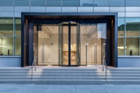 GE Revolving Door Golden